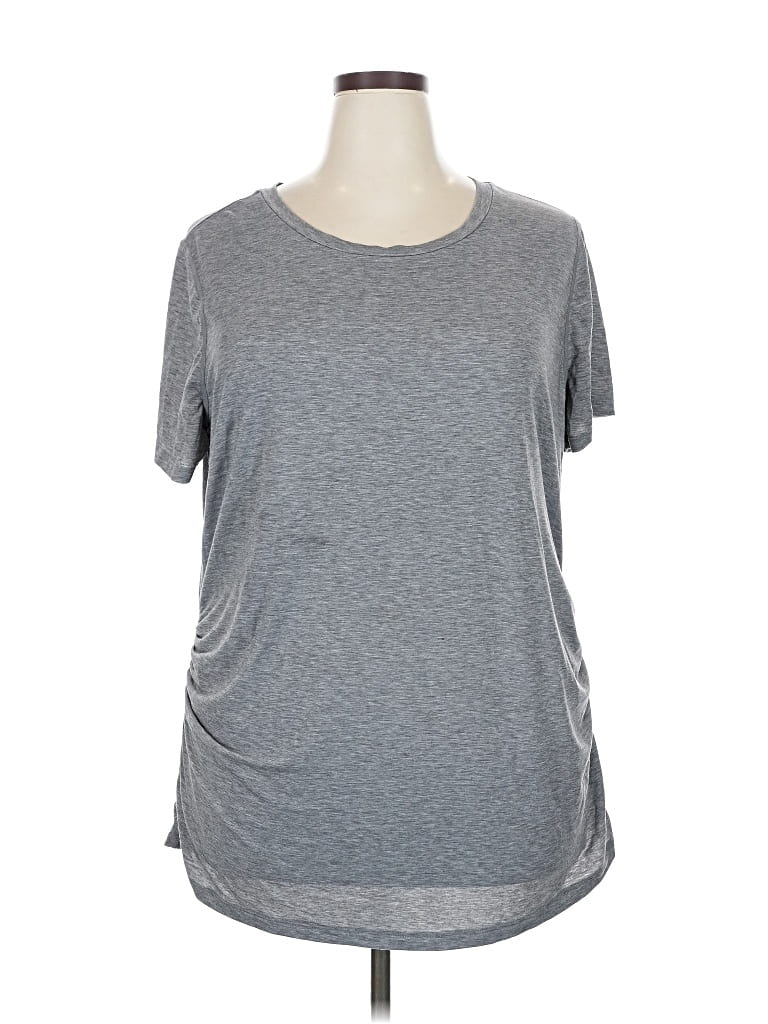 Pre-owned Gap Fit Short Sleeve T-shirt In Gray