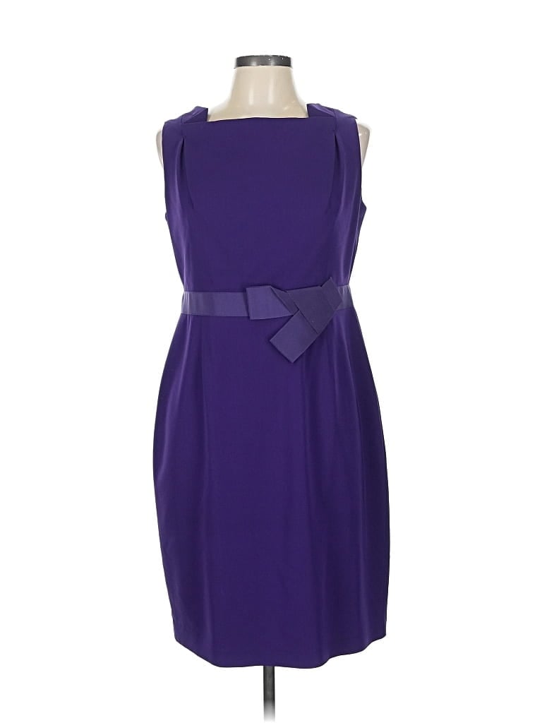 Pre-owned Elie Tahari Cocktail Dress In Purple