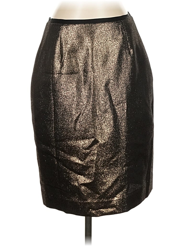 Pre-owned Tory Burch Formal Skirt In Silver