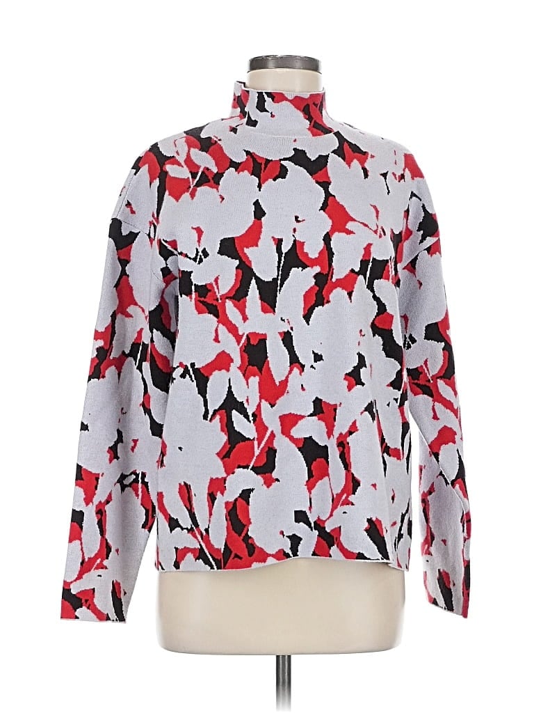 Pre-owned By Anthropologie Cardigan Sweater In Red