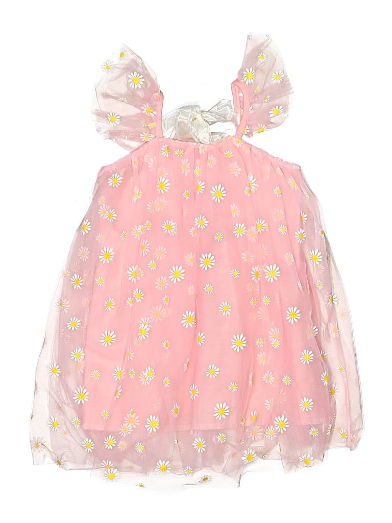 Pre-owned Unbranded Kids' Dress In Pink