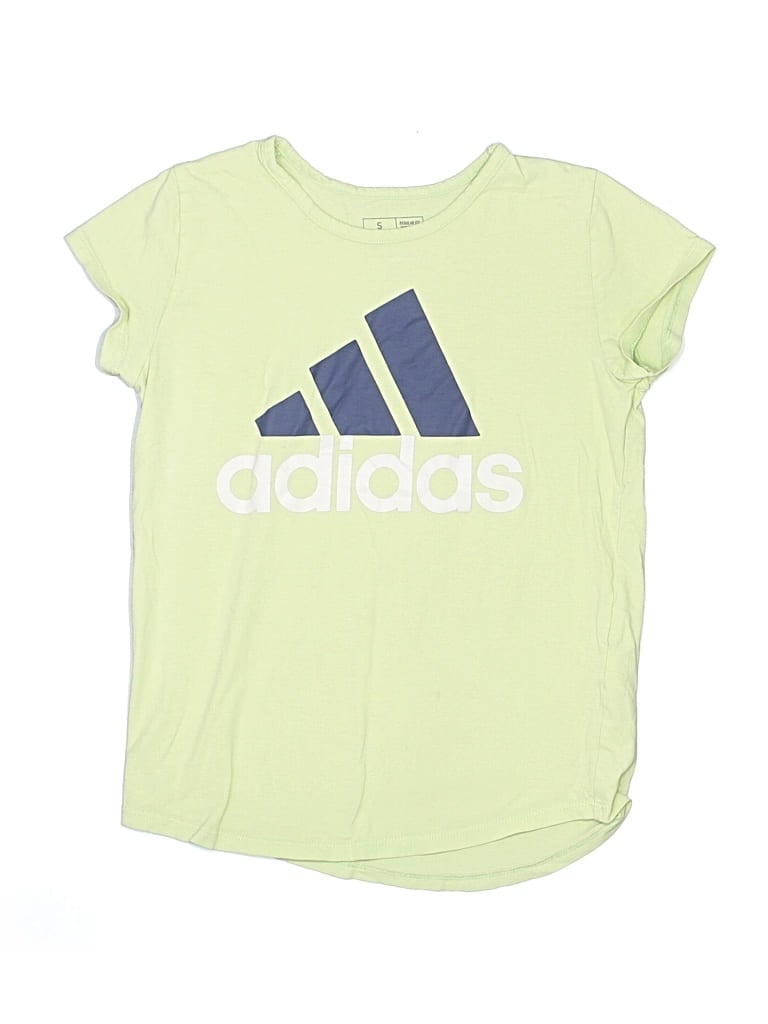 Pre-owned Adidas Originals Kids' Active T-shirt In Green