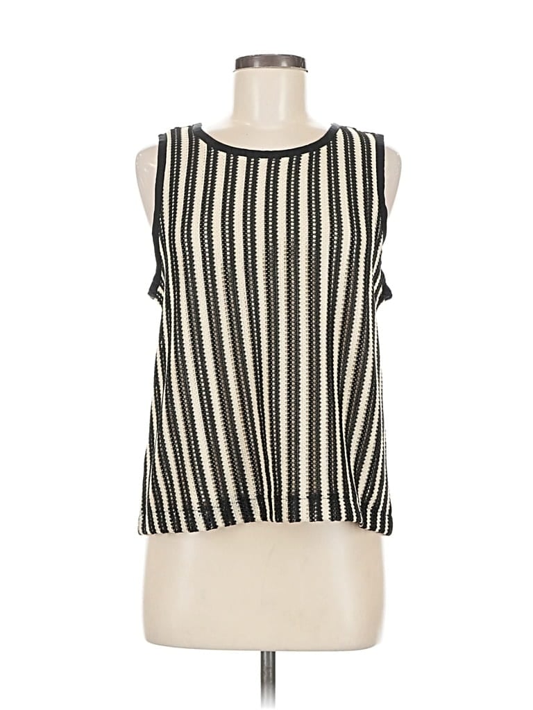 Pre-owned Ann Taylor Loft Sweater Vest In Black