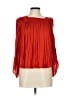 Esley 100% Polyester Red 3/4 Sleeve Blouse Size L - photo 1
