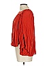 Esley 100% Polyester Red 3/4 Sleeve Blouse Size L - photo 5