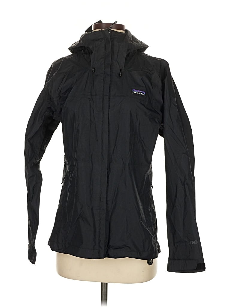 Pre-owned Patagonia Raincoat In Black