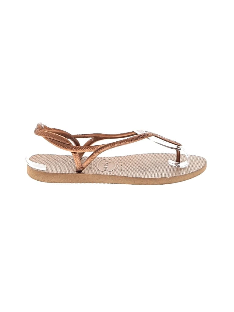 Pre-owned Havaianas Sandals In Brown