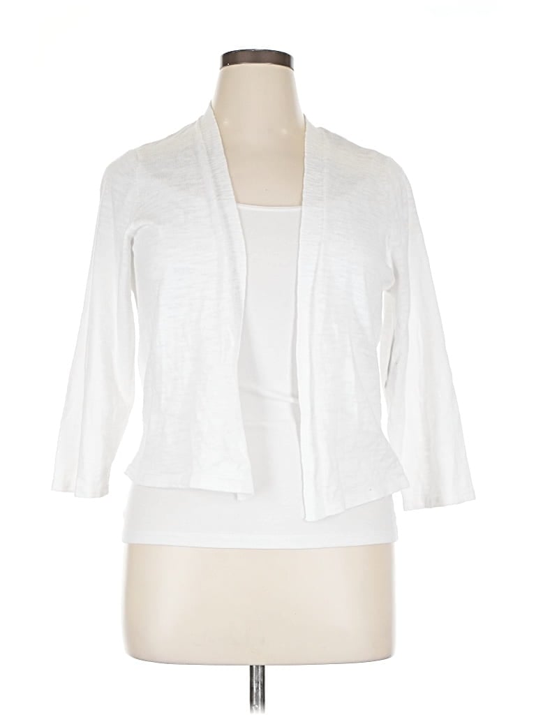 Croft & Barrow Kimono In White
