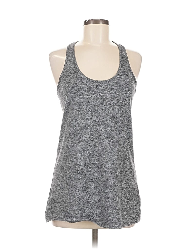 Pre-owned Lululemon Athletica Active Tank Top In Gray