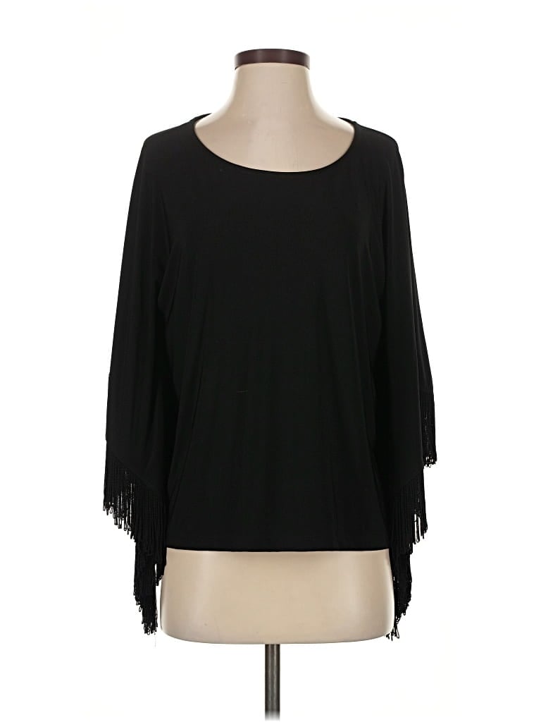 Pre-owned Chico's Cardigan Sweater In Black