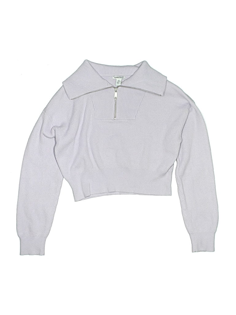 Pre-owned Nordstrom Kids' Pullover Sweater In Silver