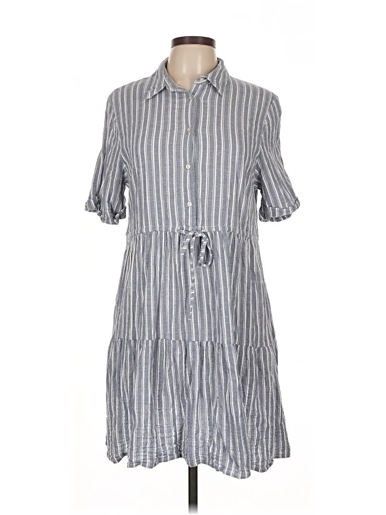Pre-owned Primark Casual Dress In Gray