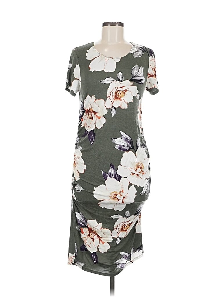 Pre-owned Nine Britton Casual Dress In Gray