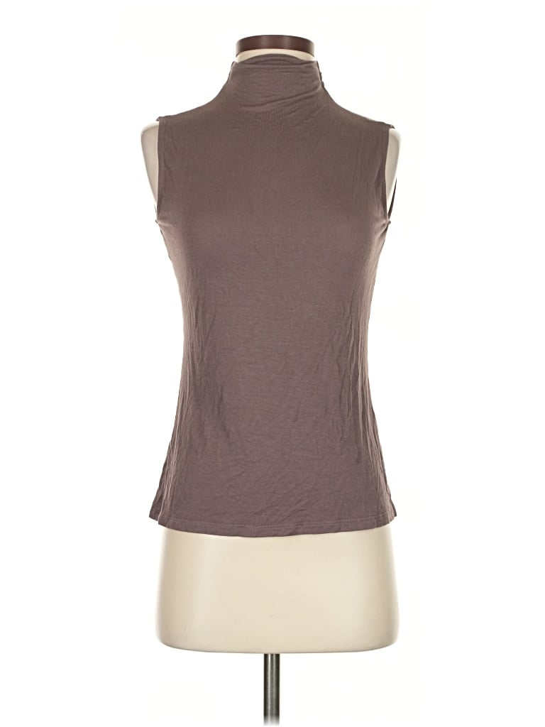 Pre-owned Nordstrom Rack Sleeveless T-shirt In Brown