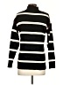 Single Thread Stripes Black Turtleneck Sweater Size XS - photo 2