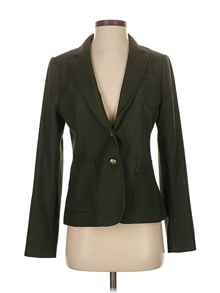 Pre-owned Banana Republic Blazer Jacket In Green