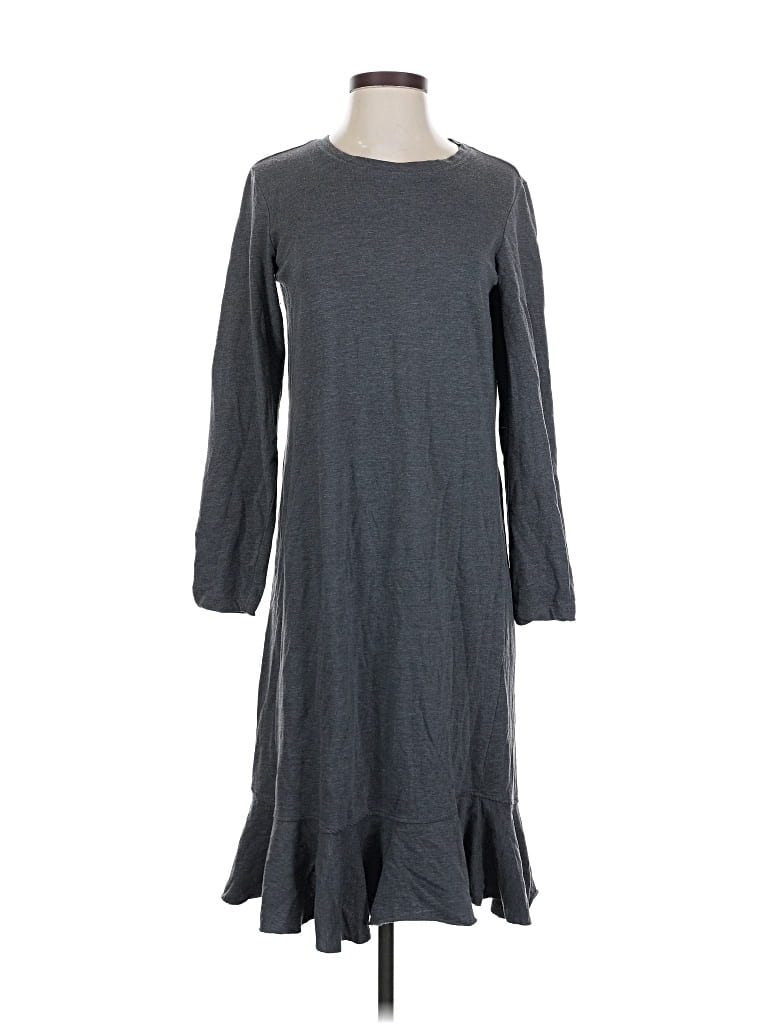 Pre-owned Trafaluc By Zara Casual Dress In Gray