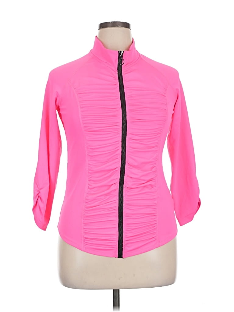 Pre-owned Hard Candy Track Jacket In Pink