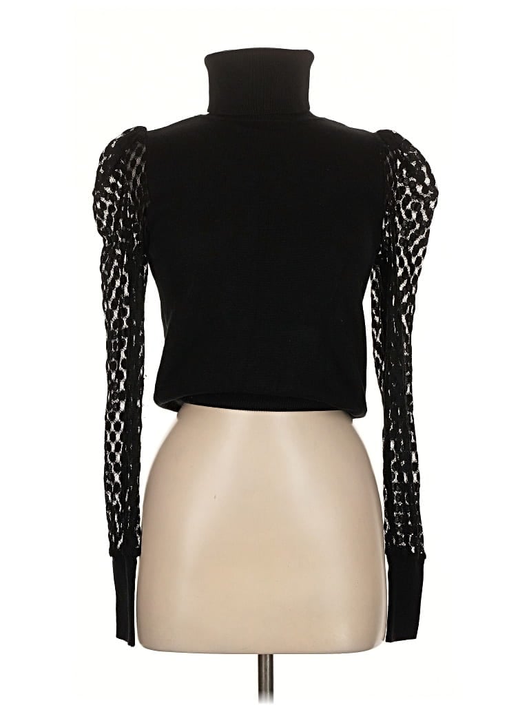 Pre-owned Love Tree Cardigan Sweater In Black