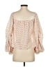 Lovers + Friends 100% Polyester Ivory 3/4 Sleeve Blouse Size XS - photo 2