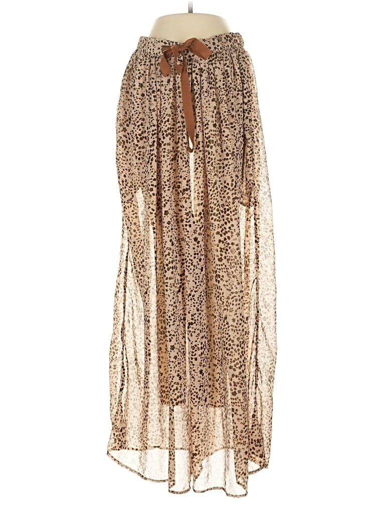 Pre-owned Intimately By Free People Casual Pants In Gold