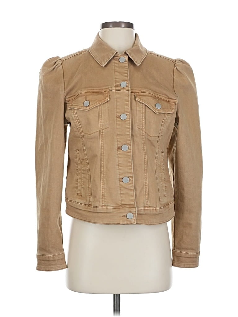 Pre-owned Boston Proper Jacket In Brown