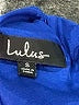 Lulus 100% Polyester Blue Romper Size S - photo 3