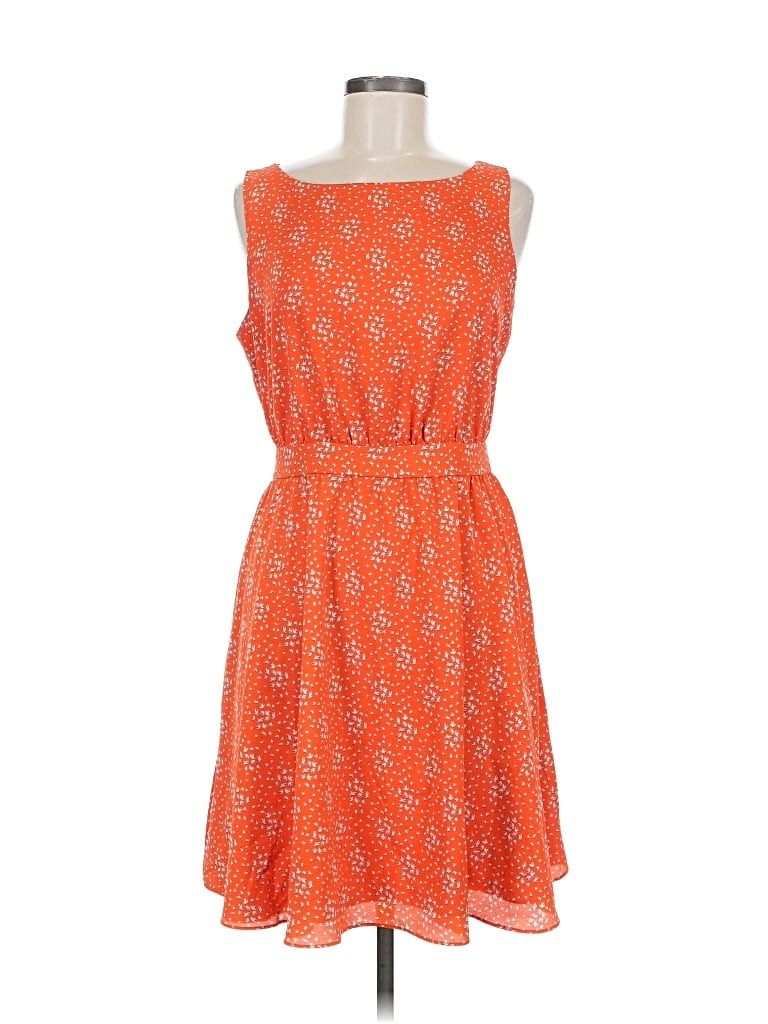 Pre-owned Gianni Bini Casual Dress In Orange