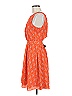 Gianni Bini 100% Polyester Paisley Orange Casual Dress Size M - photo 5