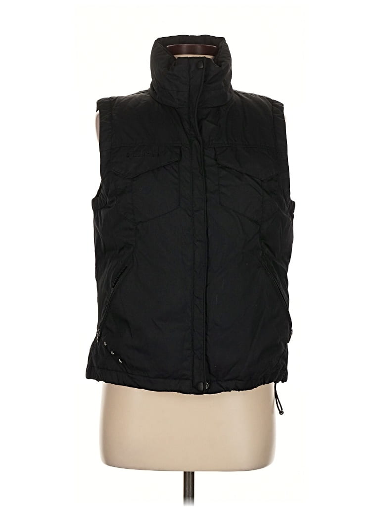 Pre-owned Columbia Vest In Black