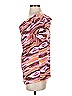 Etcetera 100% Silk Pink Short Sleeve Top Size 4 - photo 5