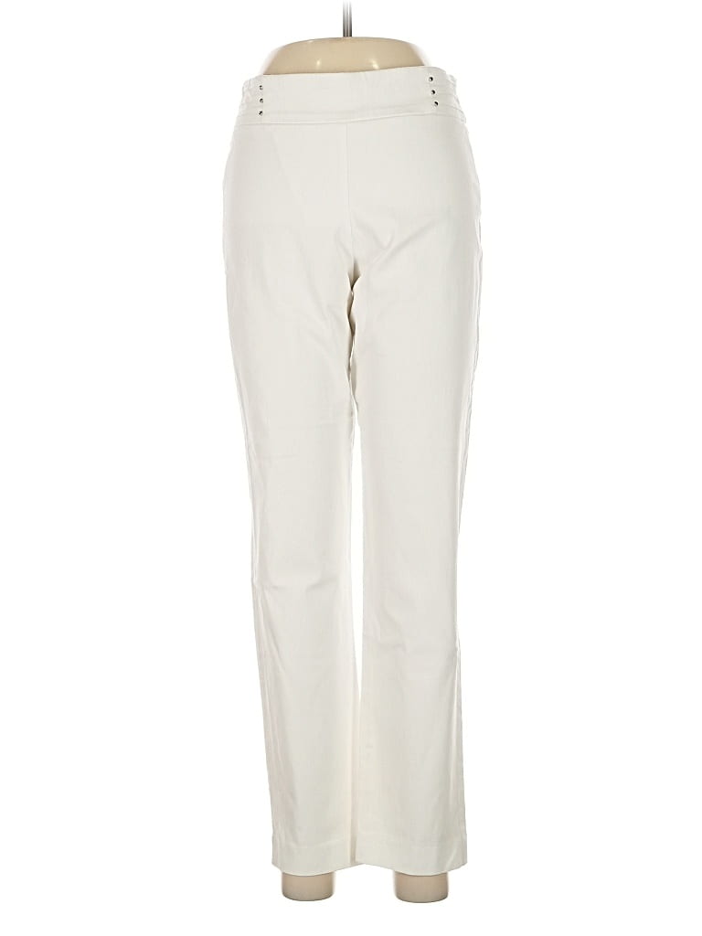 Pre-owned Jm Collection Dress Pants In White