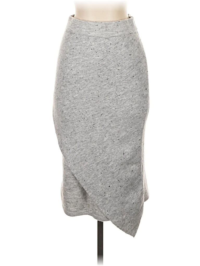 Pre-owned Simply Vera Vera Wang Casual Skirt In Gray
