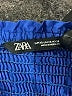 Zara Blue 3/4 Sleeve Blouse Size XS - photo 4