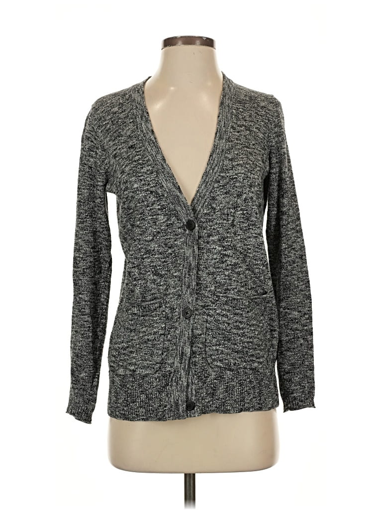 Pre-owned Madewell Cardigan Sweater In Gray
