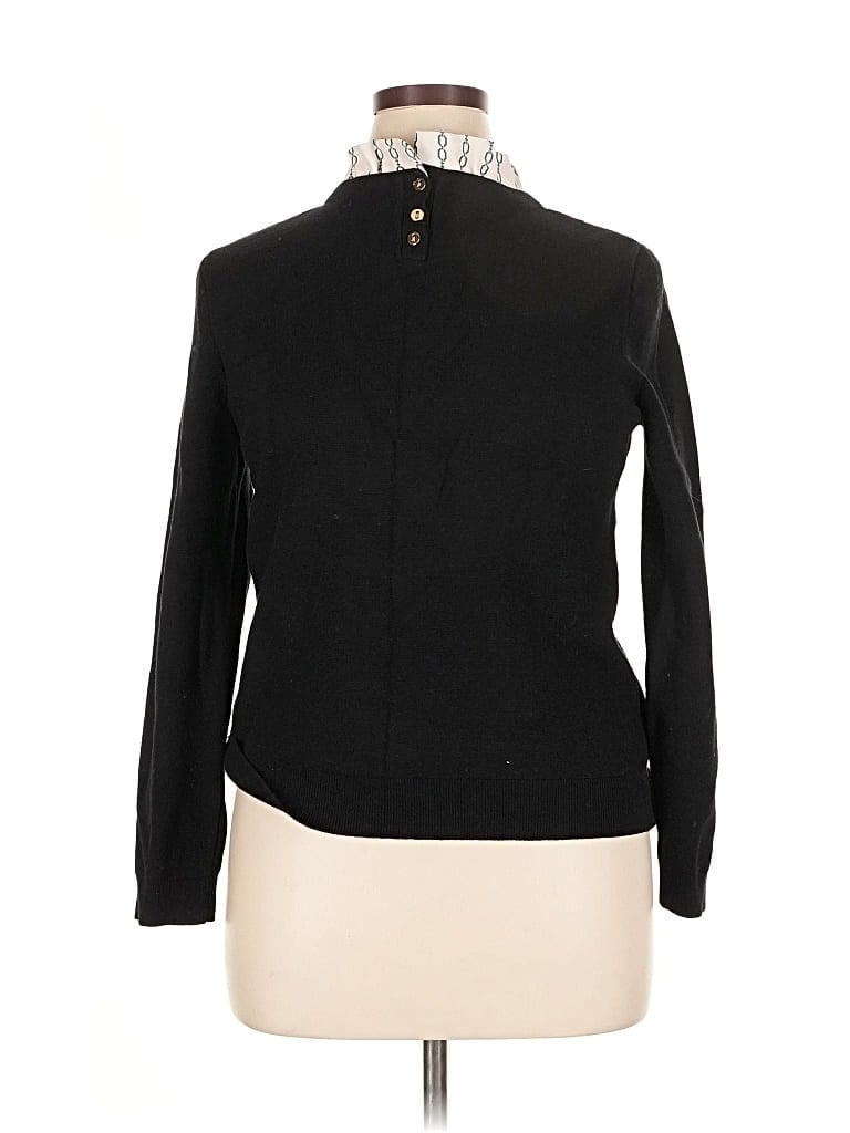 Pre-owned Ann Taylor Turtleneck Sweater In Black