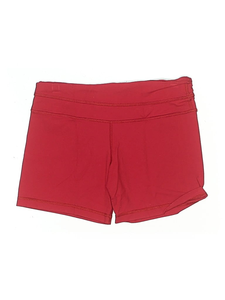 Pre-owned Lululemon Athletica Athletic Shorts In Red