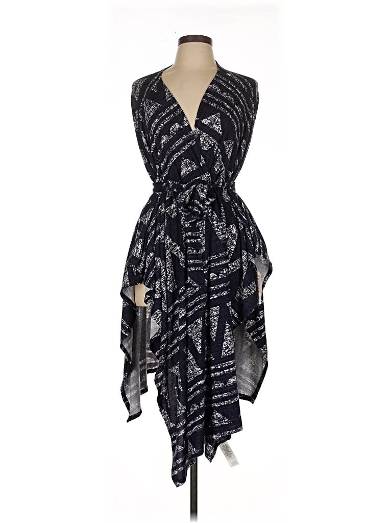 Pre-owned Lularoe Cardigan Sweater In Black