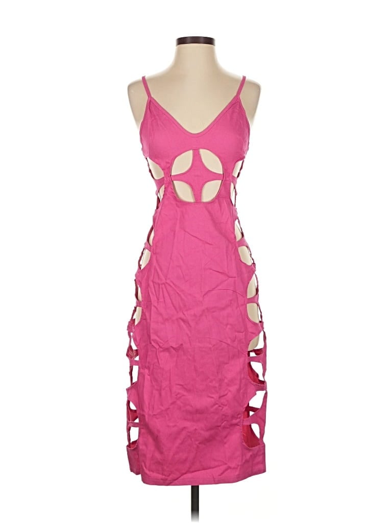 Pre-owned Assorted Brands Cocktail Dress In Pink