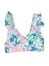 Unbranded Floral Blue Swimsuit Top Size XXS (estimated) - photo 1