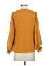 Vince Camuto 100% Polyester Gold Long Sleeve Blouse Size XS - photo 2