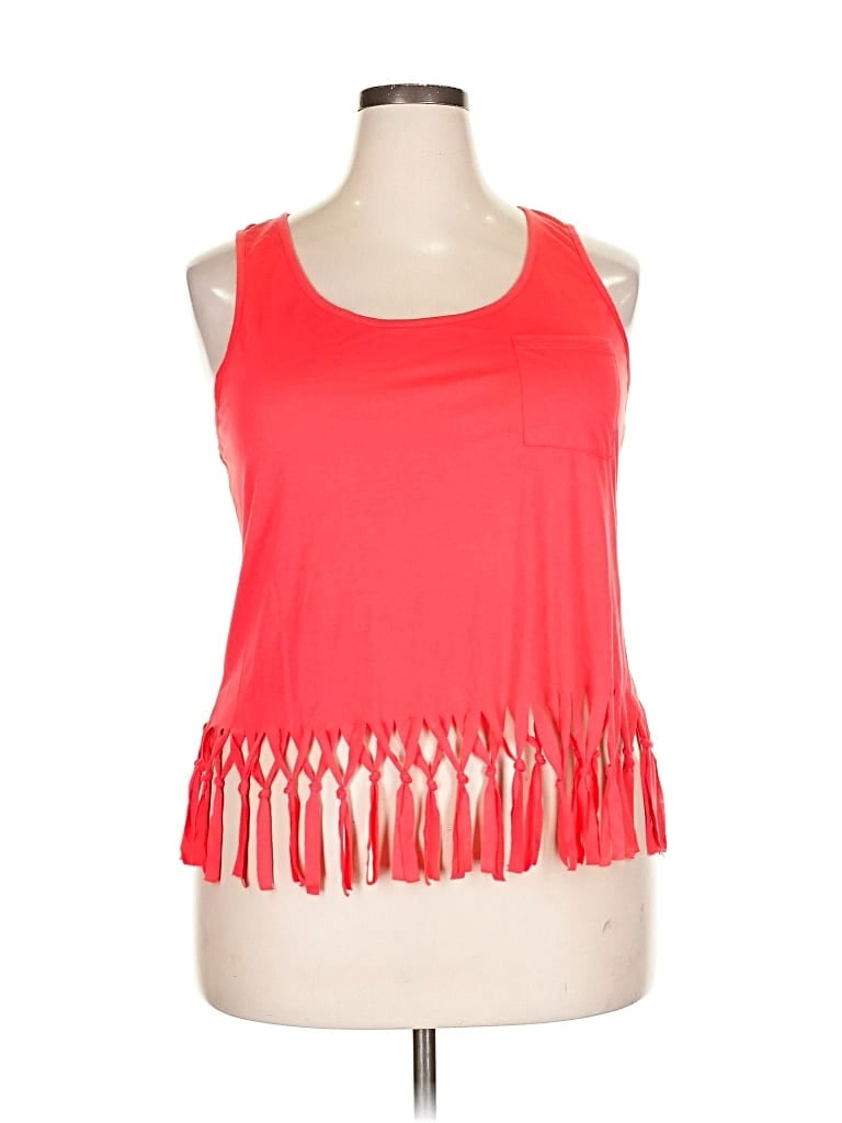 Pre-owned Aéropostale Sleeveless T-shirt In Red