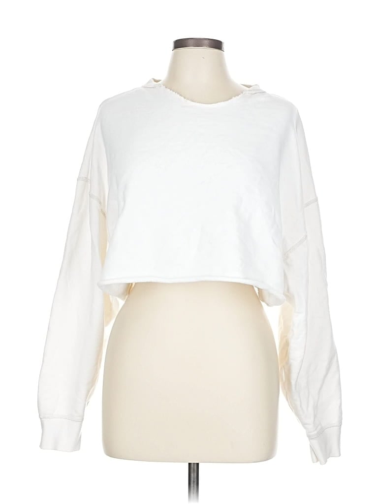 Pre-owned Offline By Aerie Sweatshirt In White