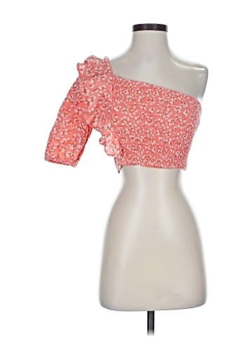 Billabong X The Salty Blonde 3/4 Sleeve Blouse (view 1)