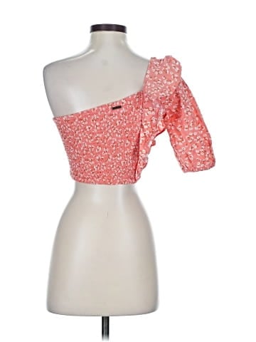 Billabong X The Salty Blonde 3/4 Sleeve Blouse (view 2)