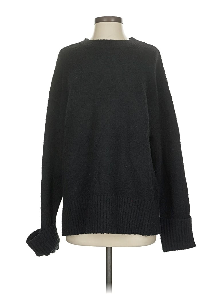Pre-owned Lillusory Pullover Sweater In Black