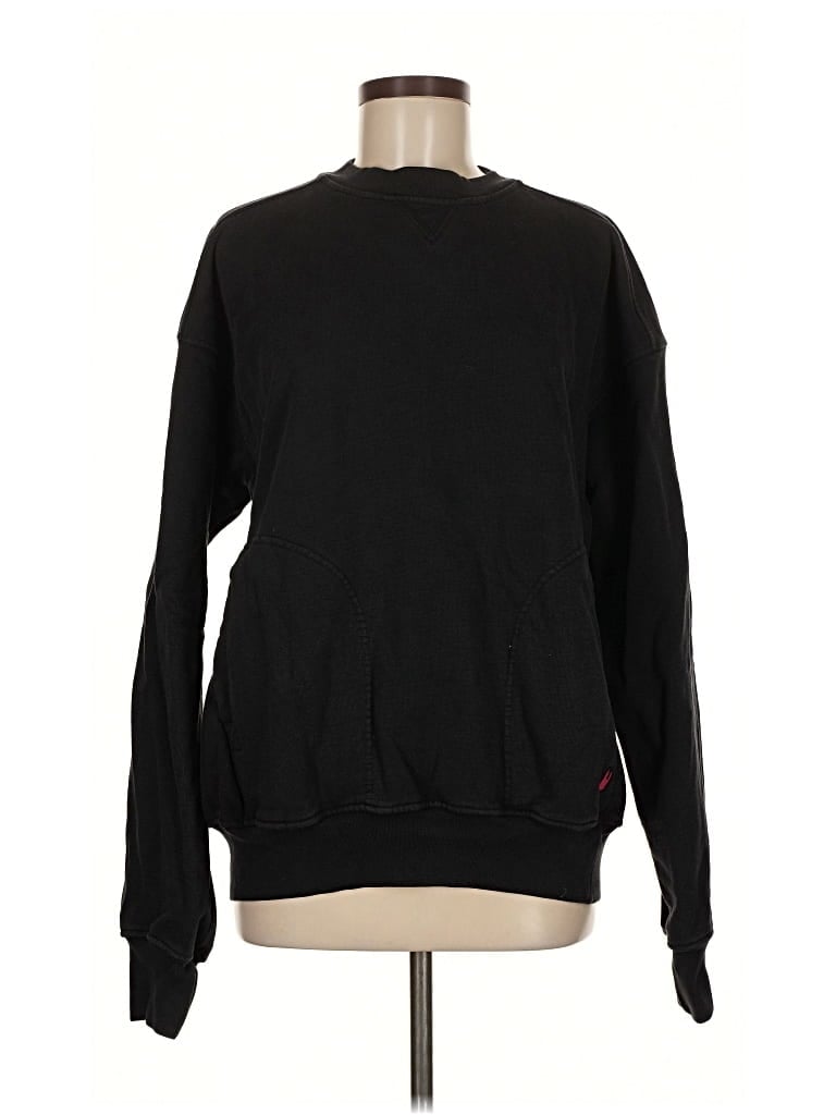 Pre-owned Assorted Brands Sweatshirt In Black