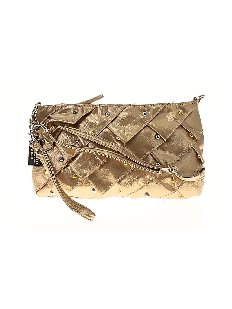 Pre-owned Assorted Brands Crossbody Bag In Gold