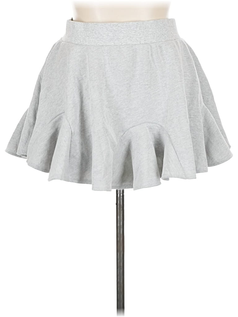 Pre-owned Out From Under Casual Skirt In Gray