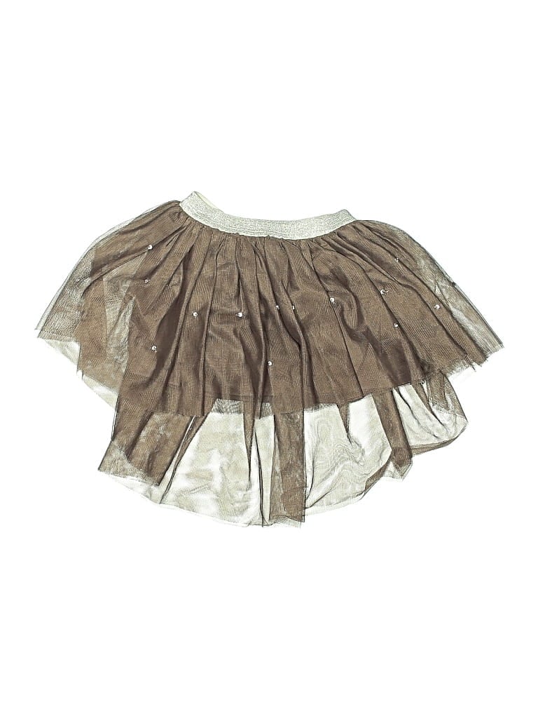 Pre-owned Kate Mack Kids' Skirt In Brown